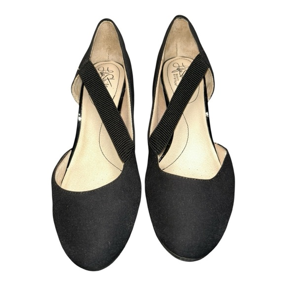 LifeStride Decisions Wedge Black Women's Shoes size 11 - Picture 1 of 8